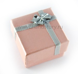 Коробочка подарочная, 50х50х35 мм Цвет: розовый (1 шт) 50х50х35 мм Цвет: розовый (1 шт)