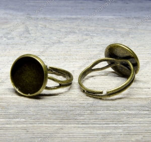 Основа для кольца с сеттингом 14мм, внутр. диаметр 12мм Цвет: бронза (1 шт) Основа для кольца с сеттингом 14мм, внутр. диаметр 12мм Цвет: бронза (1 шт)