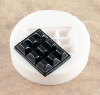 Молд силиконовый Плитка шоколада (mini) 15х20х4 мм (1 шт)