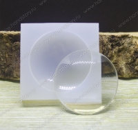 Молд силиконовый на круглую линзу 35х35х8,5 мм