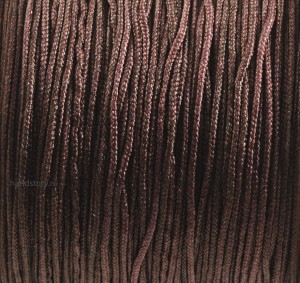Шнур нейлоновый для браслетов Шамбала, 1мм Цвет: коричневый (5 метр) 1мм Цвет: коричневый (5 метров)
