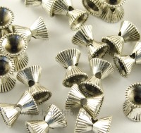 Бусина металлическая (без никеля, свинца и кадмя) 10х8х8 мм Цвет: античное серебро(10 шт)