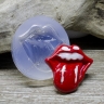 Молд силиконовый Rolling Stones 30х28х6 мм (1 шт) - Силиконовая форма (молд) для полимерной глины, эпоксидной смолы, воска, гипса, мыла, пластилина и других материалов. Молд силиконовый Rolling Stones 30х28х6 мм