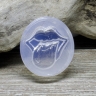 Молд силиконовый Rolling Stones 30х28х6 мм (1 шт) - Силиконовая форма (молд) для полимерной глины, эпоксидной смолы, воска, гипса, мыла, пластилина и других материалов. Молд силиконовый Rolling Stones 30х28х6 мм