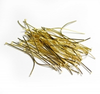 Пины гвоздики, 26х0,8 мм Цвет: золото (50 шт)