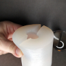 Молд силиконовый на шарик (сферу) диаметр 49 мм, отверстие (сечение) 16мм - 